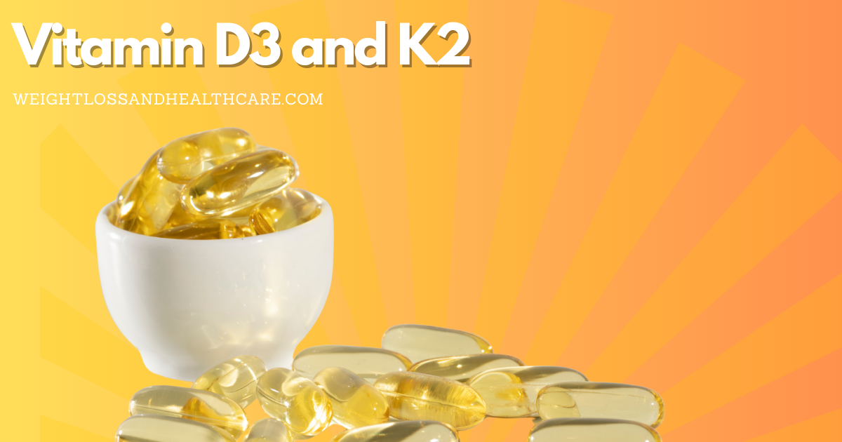🌞"Sunlight in a Bottle: The Power of Vitamin D3 Supplements" 2 Vitamin D3 and K2 for the ovetr 40s