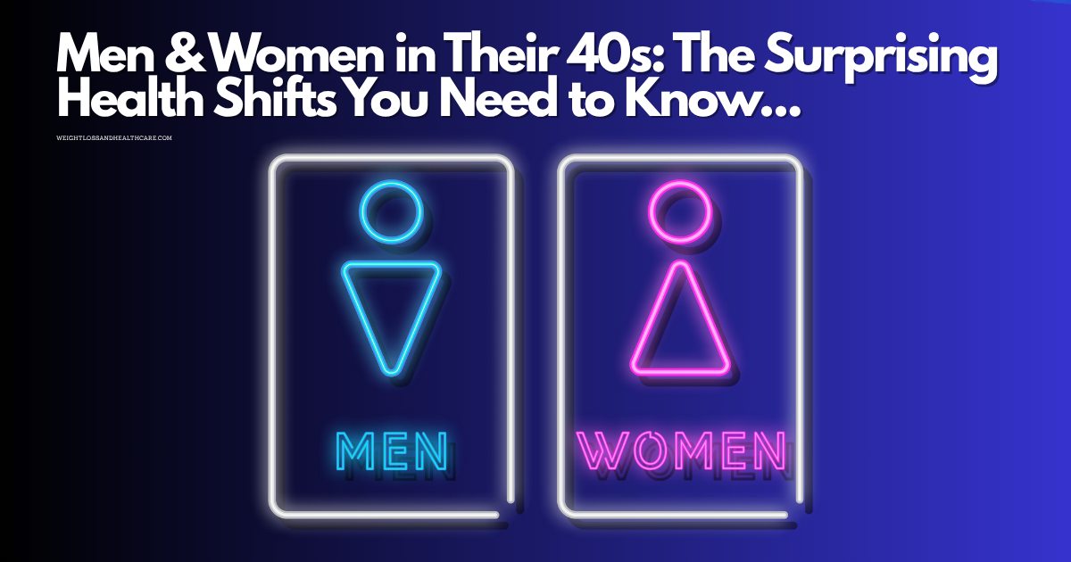 Men Women in Their 40sThe Surprising Health Shifts You Need to Know