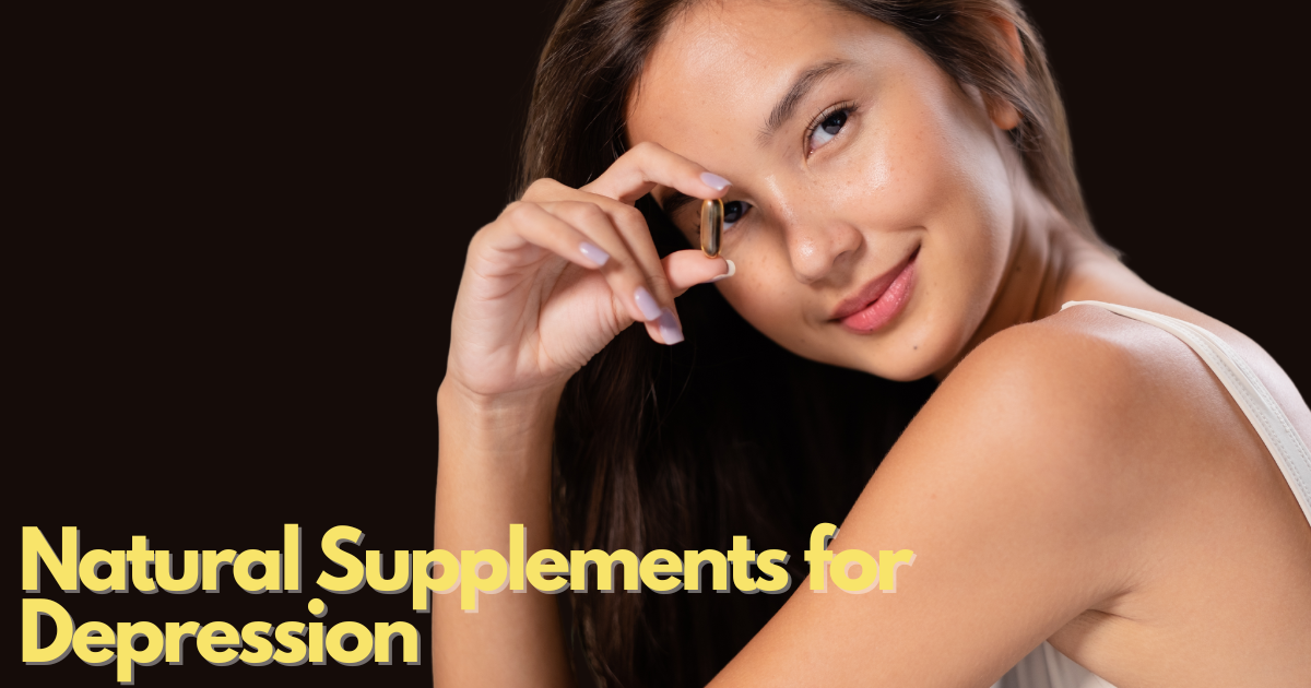 What supplement works like an antidepressant?
